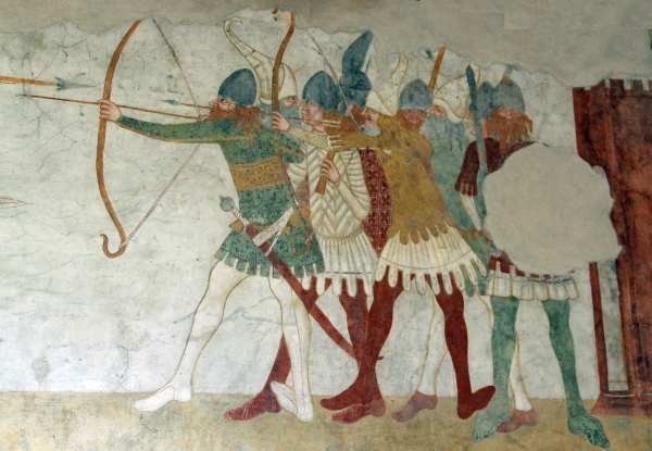 affresco cavalieri