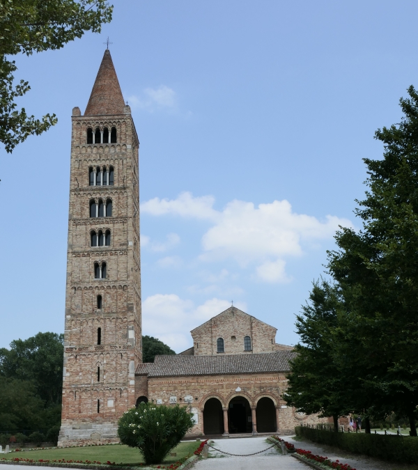 il campanile dell'abbazia di Pomposa